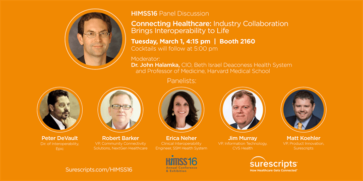 HIMSS 2016 Interoperability Panel Discussion