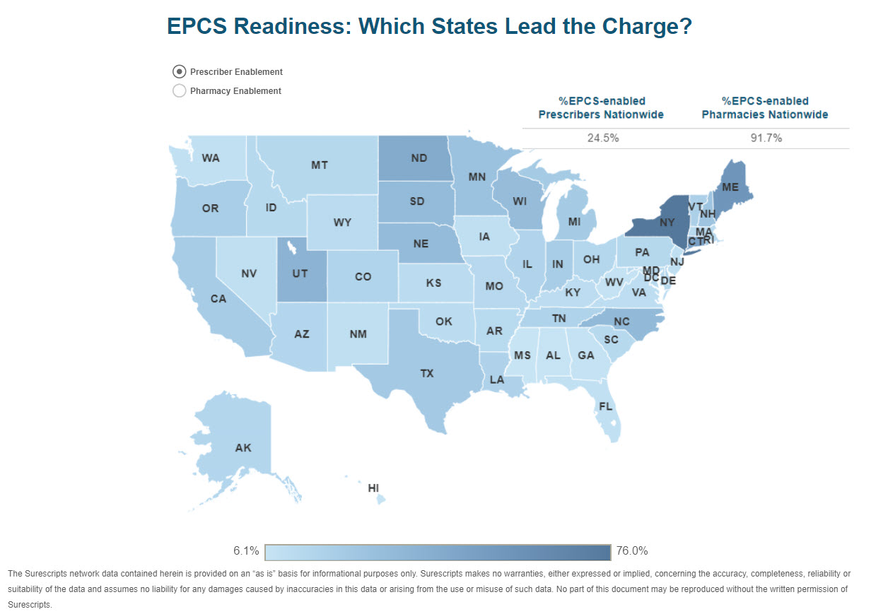 EPCS interactive map screenshot